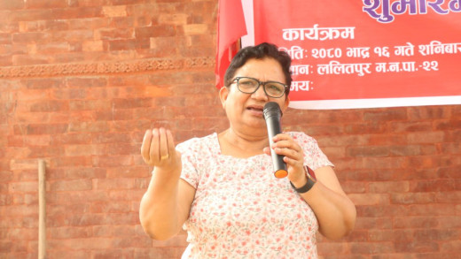 माओवादी बलियो हुँदा परिवर्तनका एजेन्डाको रक्षा हुने पम्फा भुसालको दाबी